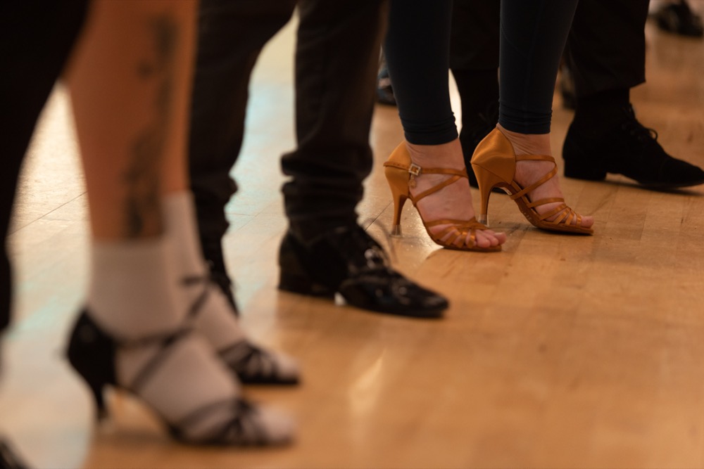 Footwork detail